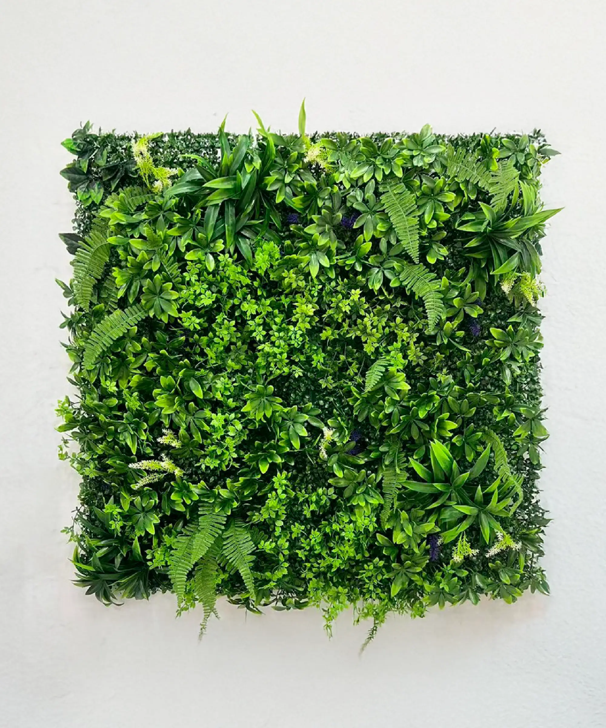 Jardín Vertical Artificial Helecho 100x100 cm - Image 3