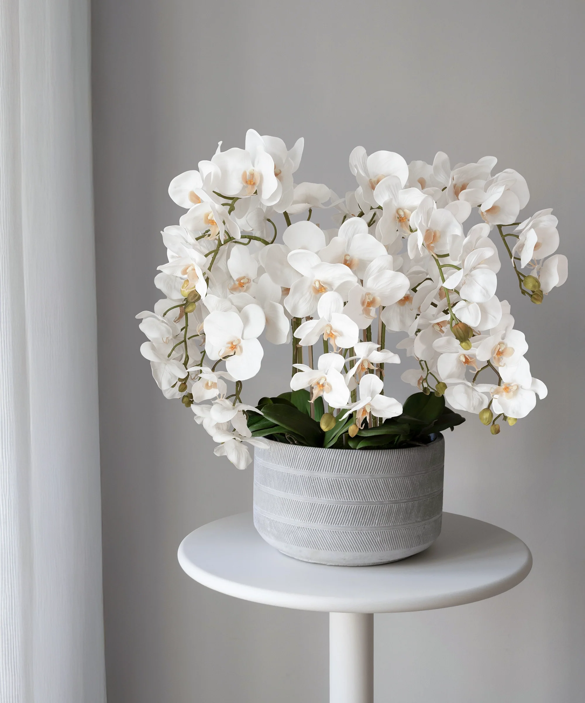 Orquídea artificial con Maceta de cerámica Lina - Image 4